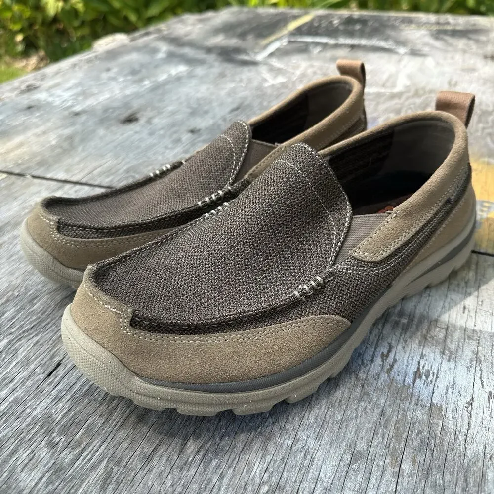 Sketchers Casual Shoes Relaxed Fit: Superior - Milford Men's Size 7.5 VGC 204